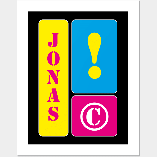 My name is Jonas Wall Art by mallybeau mauswohn